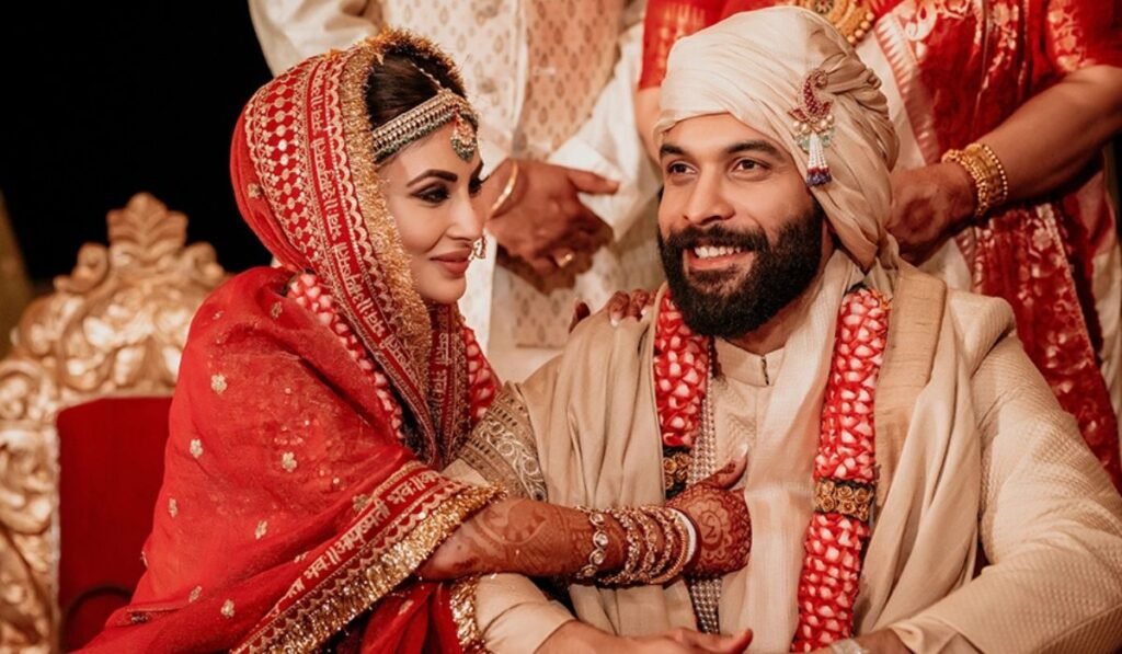 Suraj Nambiar and Mouni Roy