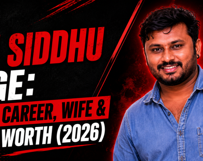 VJ Siddhu Age
